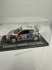 deagostini 1/43 rally car collection Peugeot 206 WRC