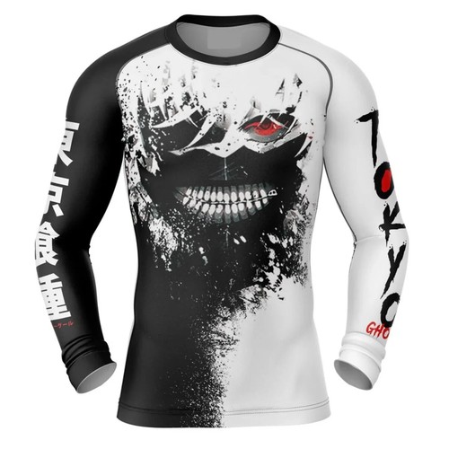 Tokyo ghoul bjj rash guard - ghoul,