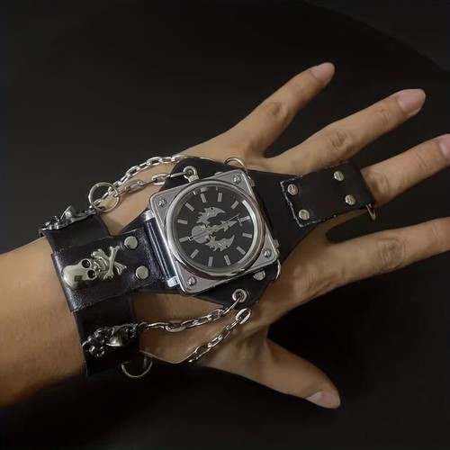 Fashionable hip hop - hop, skull
