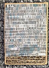 10pt Gill Bol Part  Font  Metal letterpress Type # ADANA EIGHT FIVE 8 x 5 User #