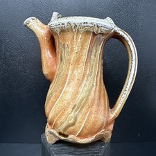 RUTHANNE TUDBALL Studio Pottery Salt Glazed Stoneware jug 15cm Tall #2682