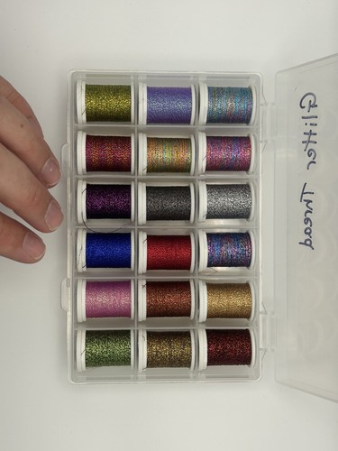 Textreme glitter thread - glitter, 18