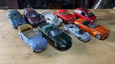 A Collection of 9X Toy Vehicles Diecast Model Cars, Maisto and Others