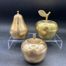 Brass Apples & Pear Trinket