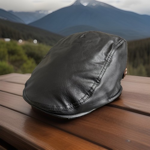 Faux leather tweed - faux, hat