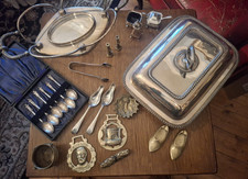 Vintage Job Lot Silver Plate.-