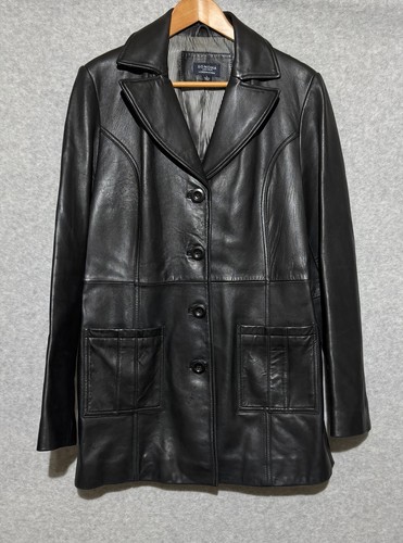 Sonoma jacket black lambskin - black,