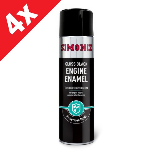 Simoniz black gloss - 4x,