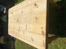 pine table used very heavy
