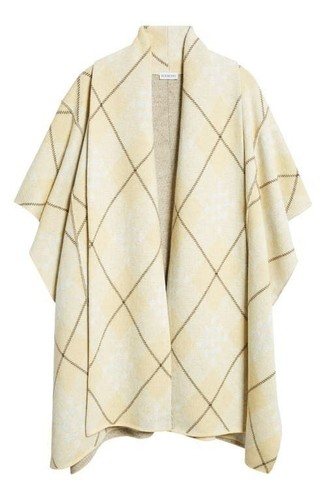 New burberry check wool mohair - wool,