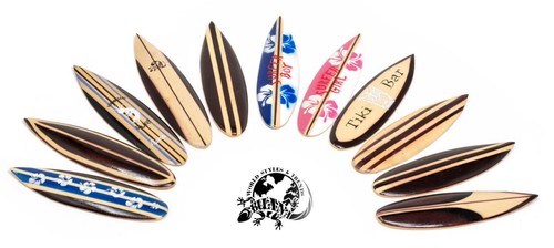 Surfboard wooden model - wooden,