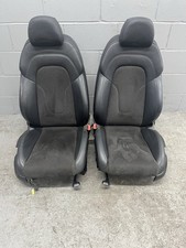 Audi TT MK2 06-14 S-Line Half leather half Suede seats NOT HEATED #238