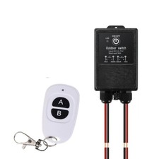 DC12V Remote Switch Garage Door Opener Flame-retardant PC SAE Connector