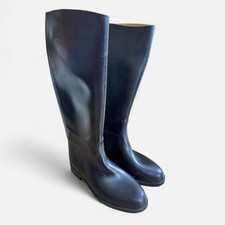 Toggi Black Riding Boots UK 5 EU 38 Knee High Country Equestrian Wellingtons 