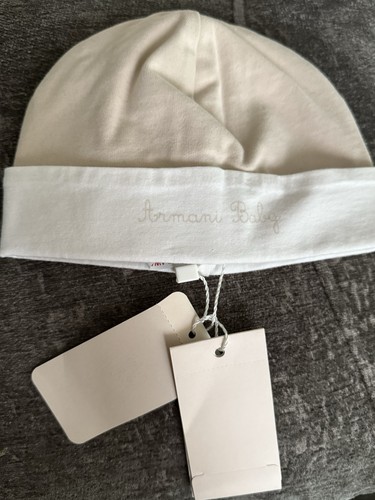 Armani baby jersey hat - baby,