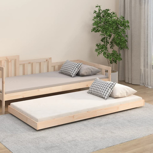 Bed frame solid pine - bed,