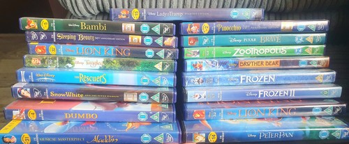 17x disney dvd - disney, bundle