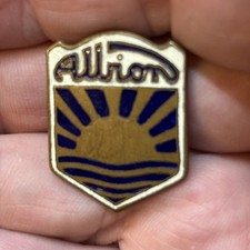 C1940/50s ALBION Motors enamelled Brass Buttonhole badge Buses/Lorries/Trucks