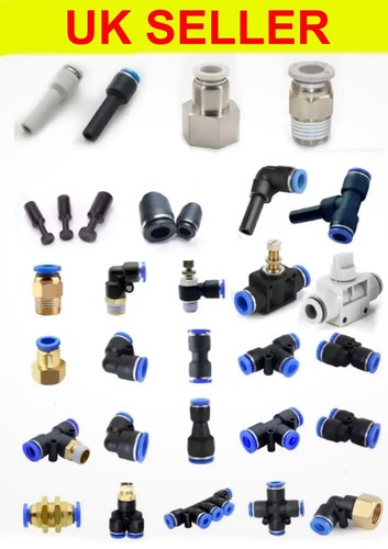 Pneumatic push fitting air - in,