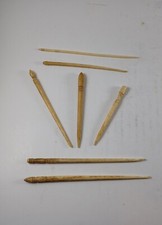 Antique vintage bone bodkins - antique,