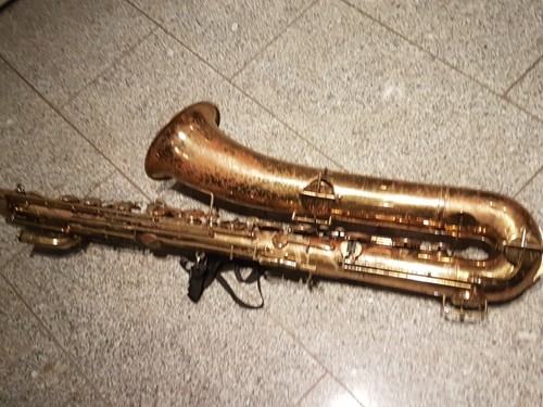The buescher baritone sax - the,