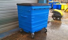 1100 litre metal wheelie bin - litre,