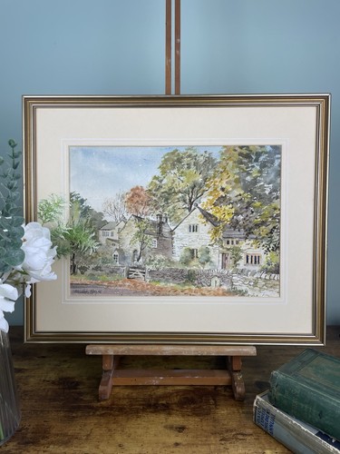 Original framed watercolour - original,