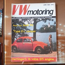 VW Motoring magazine June 1985