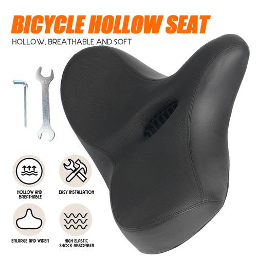 Saddle bike comfort - saddle, big