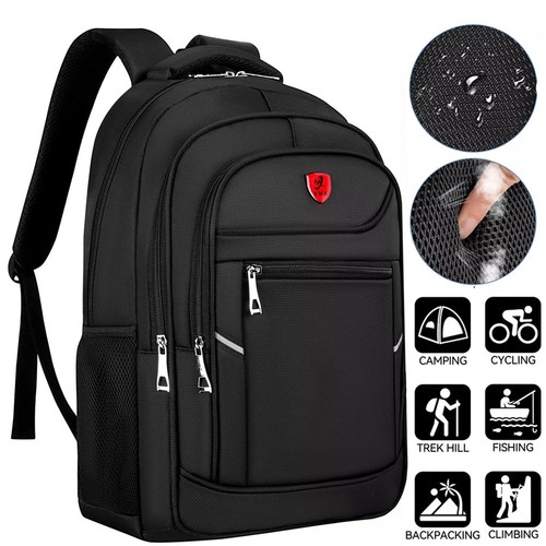Black backpack rucksack large - backpack,