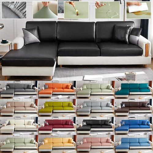 Leather sofa cover - sofa,