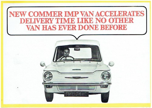 Commer imp van original - original, 1966