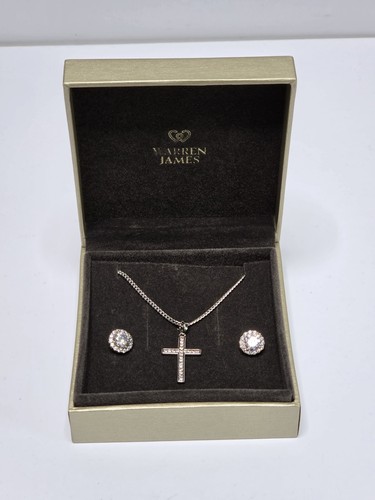 New sterling silver cross - silver,
