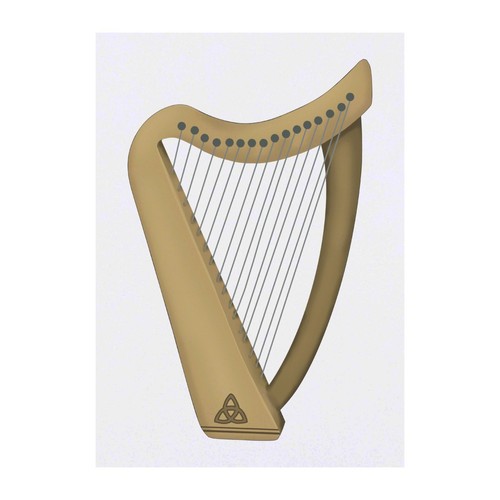 Celtic harp temporary - 'celtic, harp'