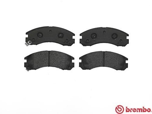 Front brake pad set - pad, fits
