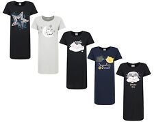 Ladies Nightie Novelty Prints Short Sleeve UK Sizes 8 to 22 Jersey Nightdresses