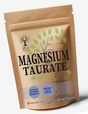 Magnesium Taurate Capsules 500mg Clean Magnesium Best Powder Vegan Supplements