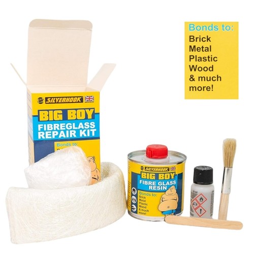 Fibre glass resin repair - resin, kit