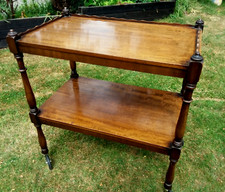 Vintage Wooden Table Serving Trolley Party Furniture