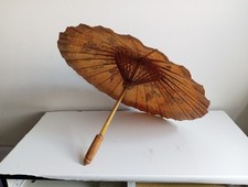 Bamboo Parasol Umbrella Large Decorative Chinese Japanese Paper Oil Paper Women