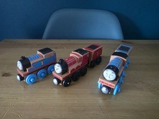 3 X Wooden Thomas And Friends