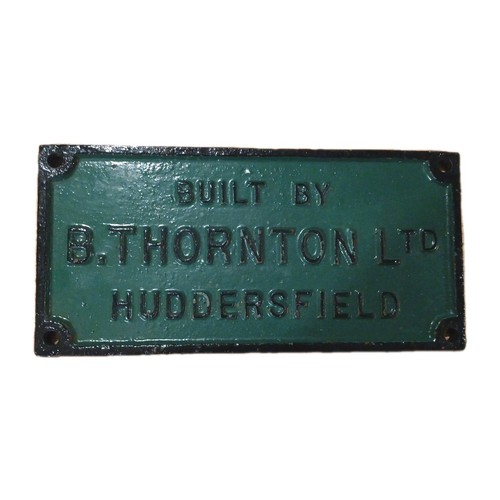 Railwayana builder s - railwayana, builder's