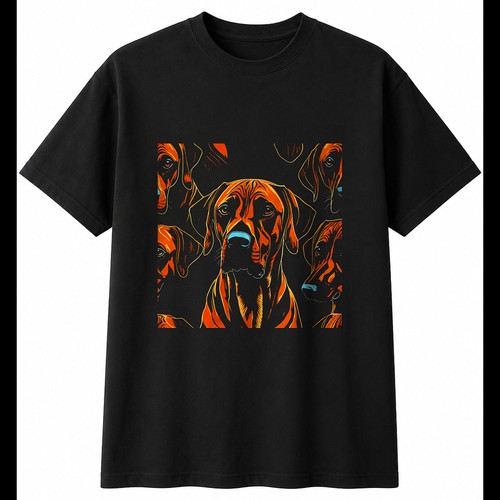 Graphic rhodesian ridgeback - rhodesian,