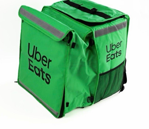 Uber eats green insulated food - green,
