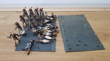 airfix or similar plastic soldiers napoleonic 1/32 well painted but damaged