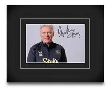 David Moyes Hand Signed 10x8