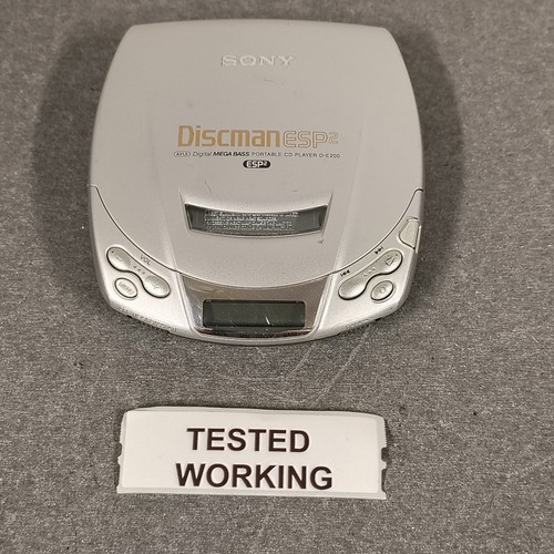 Sony discman esp2 e200 - discman, d-e200