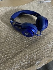 beats solo wired headphones blue