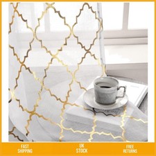 Elegant Metallic Arch Sheer