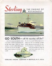 1932 STERLING ENGINE MOTORBOAT